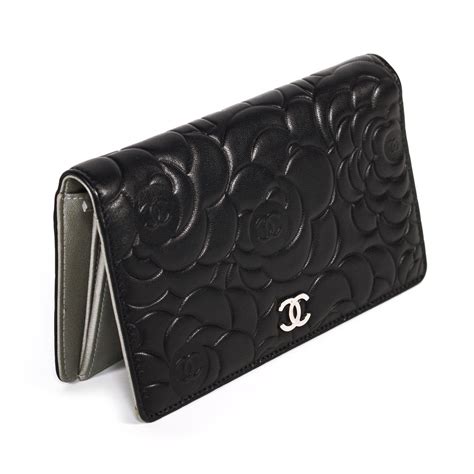 chanel camellia wallet price.